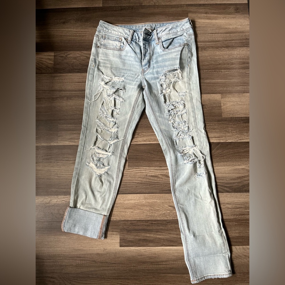AE tomgirl jeans 2 long